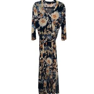 Mlle Gabrielle Vibrant Floral Dress - 2X